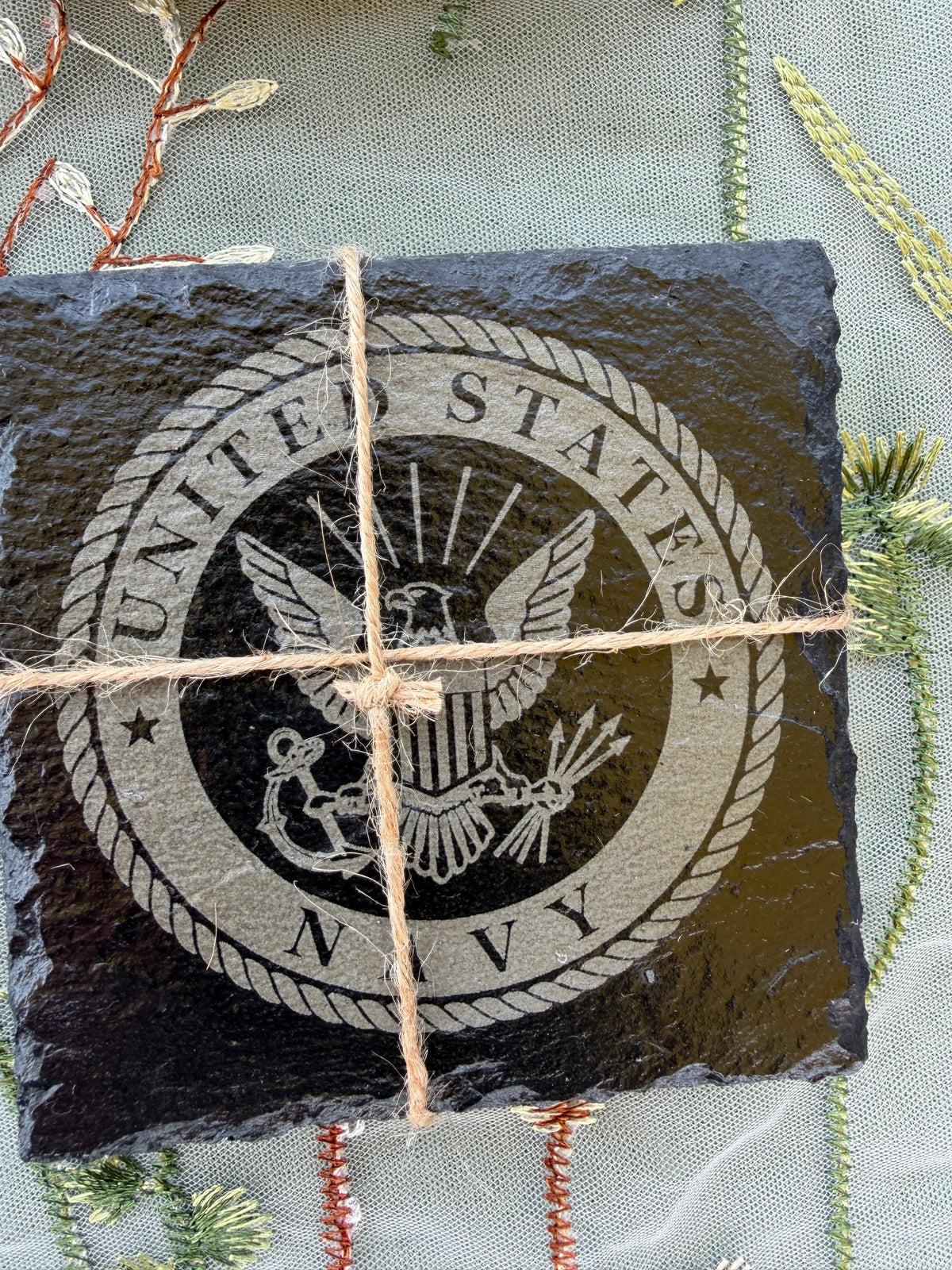 Navy-Slate Coasters USNavy