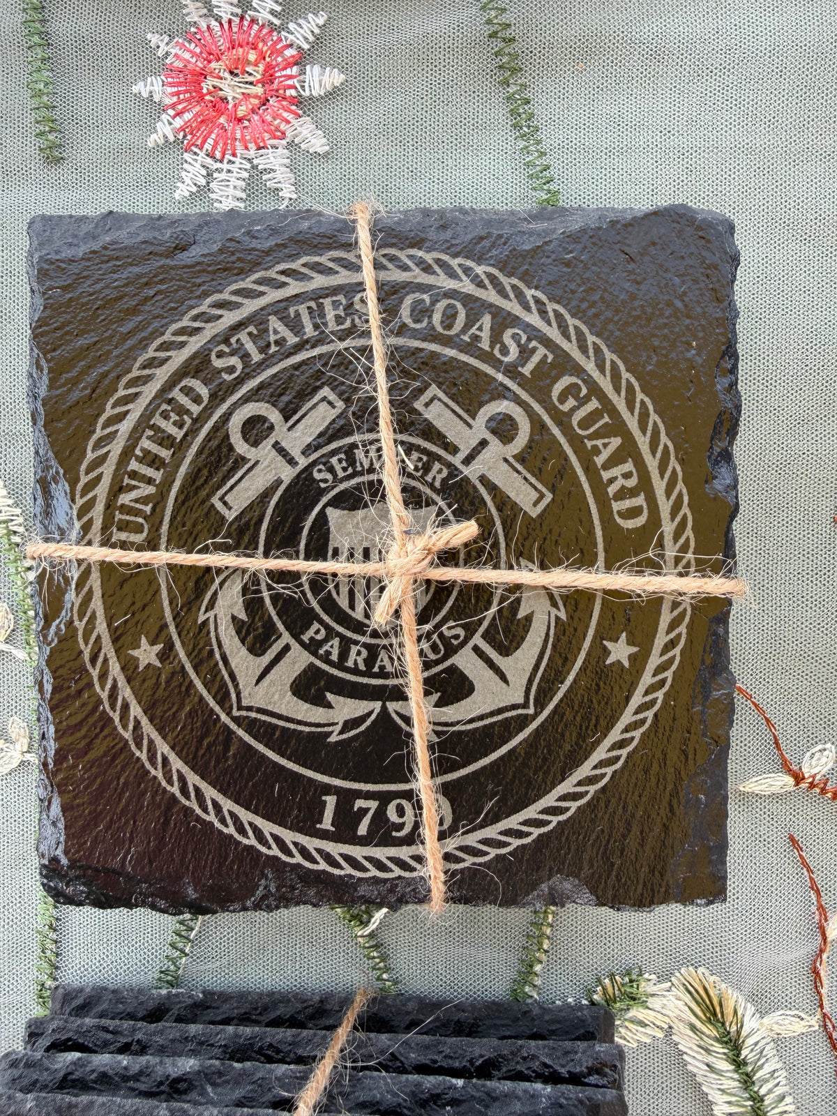 Coast Guard -Slate Coasters USCG