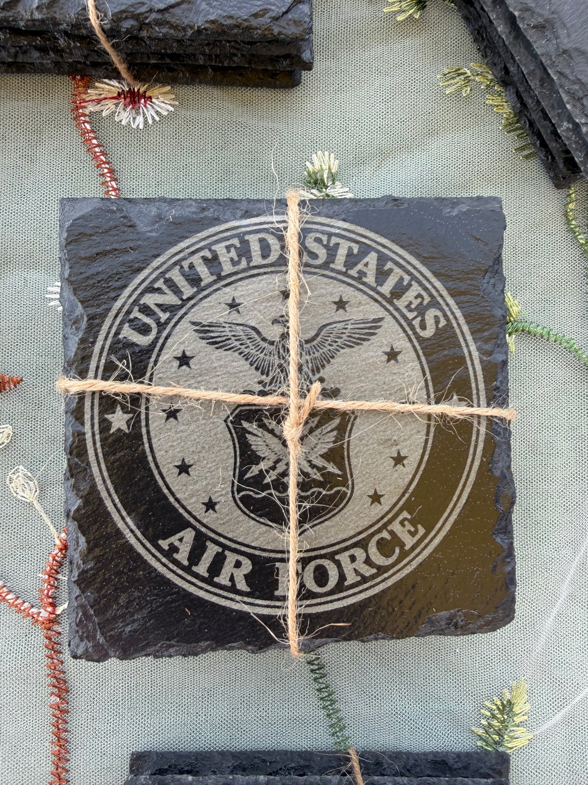 Air Force-Slate Coasters USAF